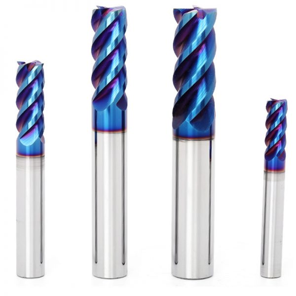 HRC 65 coated milling cutter